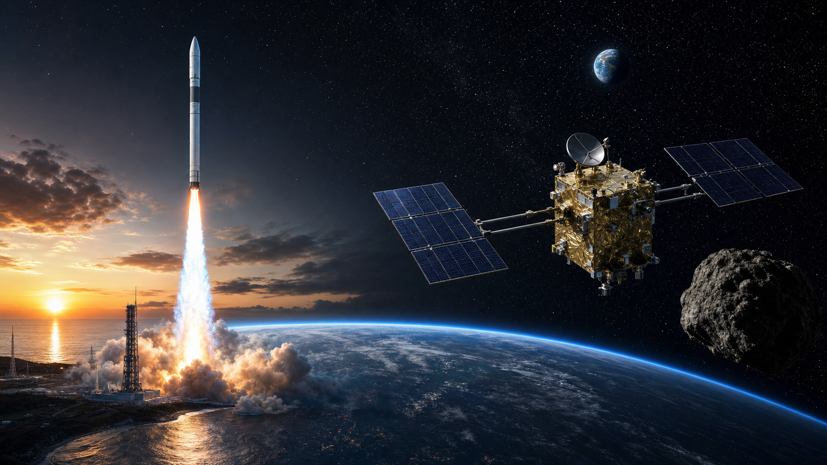 H3ロケット6号機が新形態で打ち上げ成功、はやぶさ2は新天体へ:航空宇宙産業 国内月刊ニュース (2026-06-03〜2026-07-11)