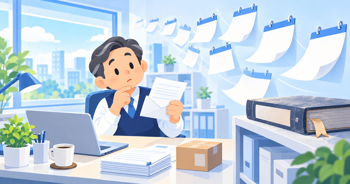 役員が変わらない一人会社ほど忘れやすい、任期満了の登記と休眠会社の通知
