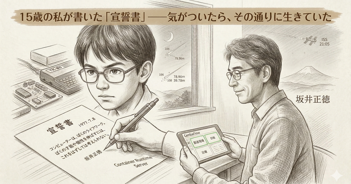 image from 15歳の私が書いた「宣誓書」——気がついたら、その通りに生きていた